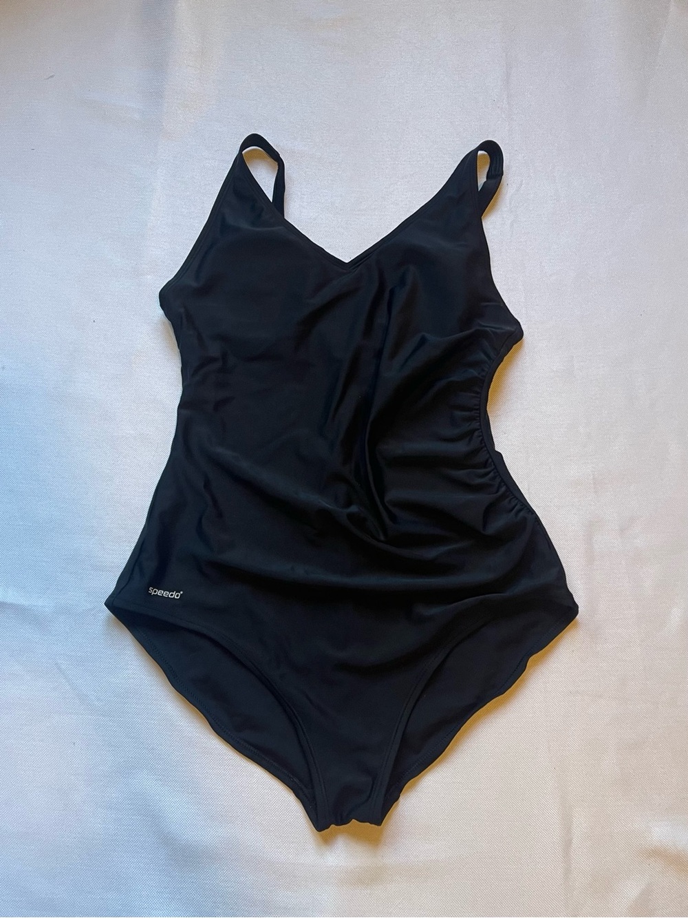 Speedo Women's Black One Piece Competitive Swimwear Swimsuit for Swimming